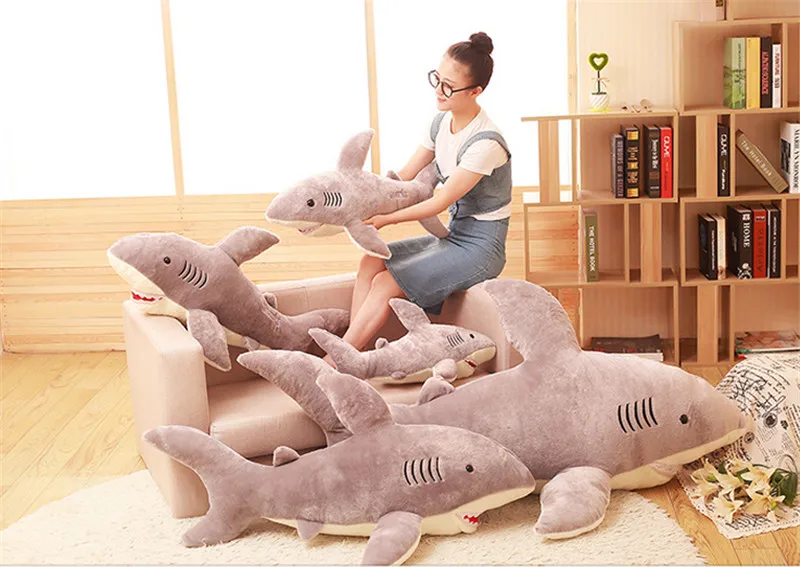 giant shark teddy