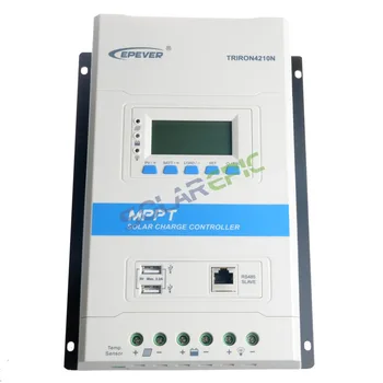

40A Epever Triron Modular 40A MPPT Solar Charge Controller 12V/24V TRIRON4210N Solar Regulator Battery Panel 100V PV CE