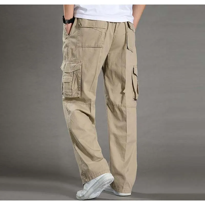  Men's Casual Pants Plus Size XXL XXXXL 6XL Overalls New Arrival Tactical Army Military Cargo Pants 