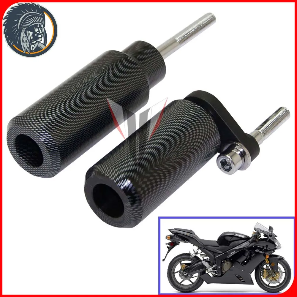 Motorcycle Racing No Cut Crash Pads Fairing Frame Protectors Slider Fit