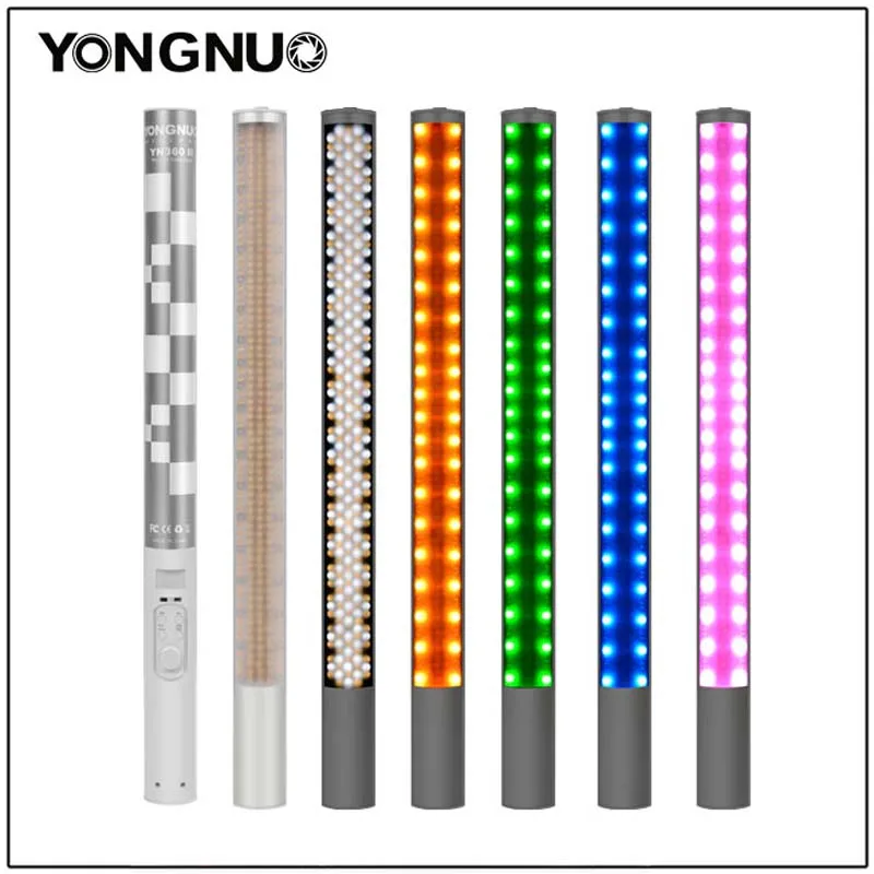  Yongnuo YN360 YN360 II Handheld Ice Stick LED Video Light built-in battery 3200k to 5500k RGB color - 32839926438