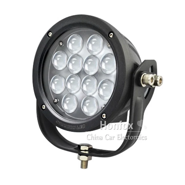 

7" waterproof  60W Offroad Spot Light Bar truck BOAT LED Working Driving Light  with 12pcs*5w high intensity Cree LEDS