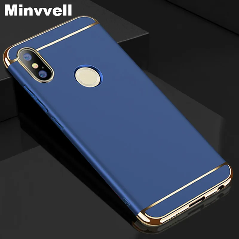 

Luxury Case For Xiaomi Redmi Note 6 Pro 5 4X 4A Cover 360 Protection Hard PC 3 in 1 Case For Xiomi Mi 5X A1 6X A2 Mi 8 SE Case