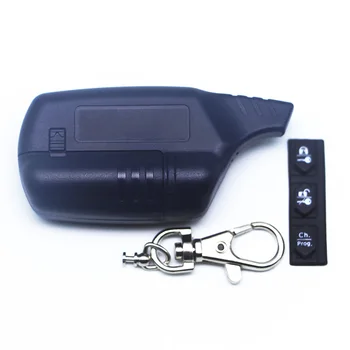 

Russia version FX-5 case keychain for KGB FX-5 lcd remote two way car alarm system free shipping
