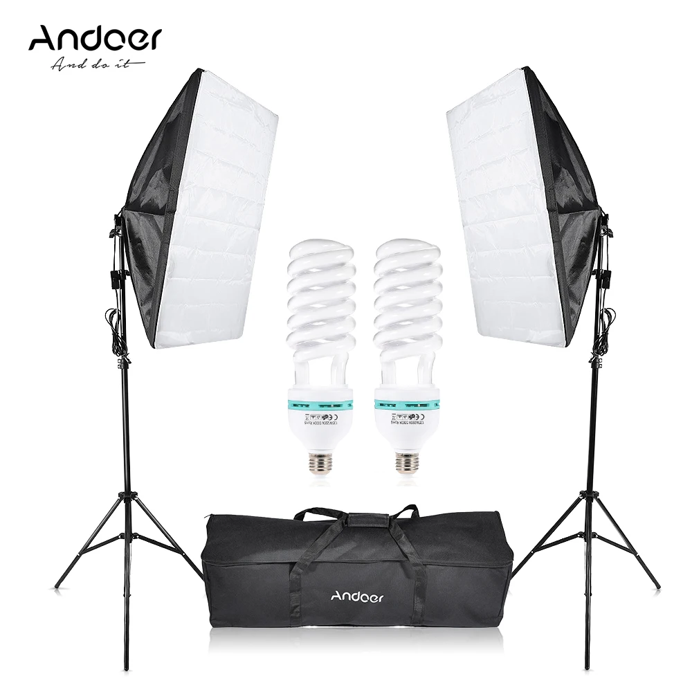 

Photography Studio Cube Umbrella Softbox Light Lighting Tent Kit Photo Video Equipment Carrying Bag for Portrait Product