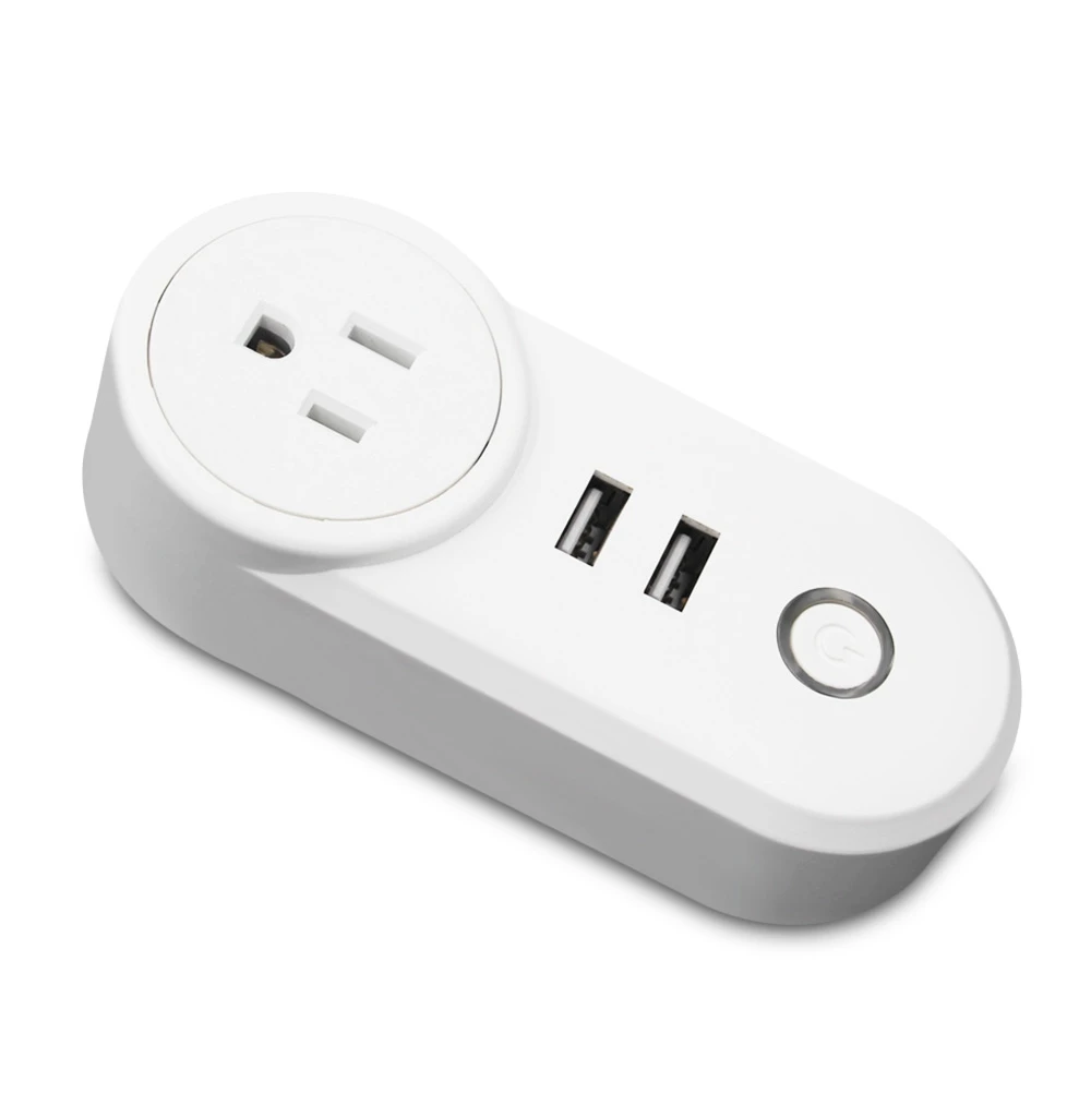 

WiFi Smart Plug Automation Phone App Remote Control Socket Work for Amazon Alexa / Google Home Timing Switch