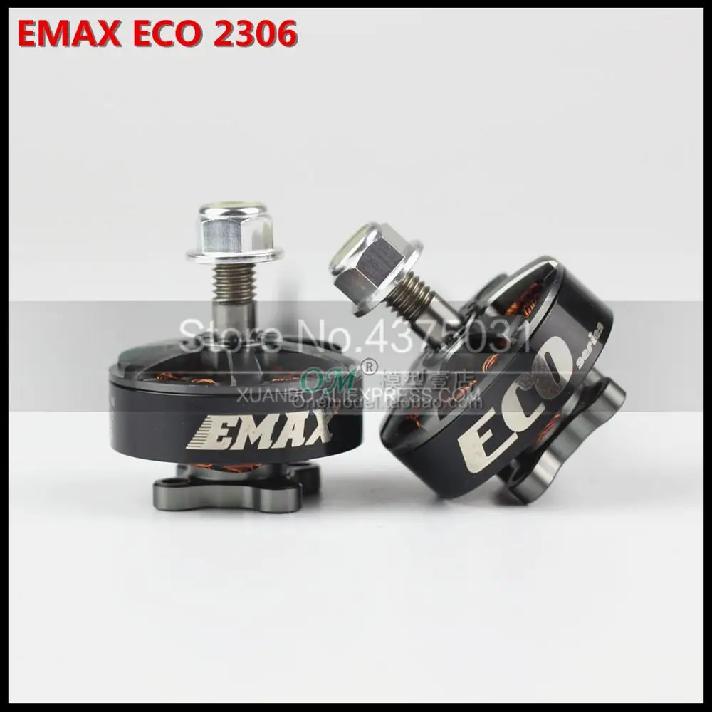 

New 100% Original 1pcs/2pcs/4pcs Emax brushless motor for FPV Racing Drone Eco Series Motor ECO 2306 1700KV 2400KV RC