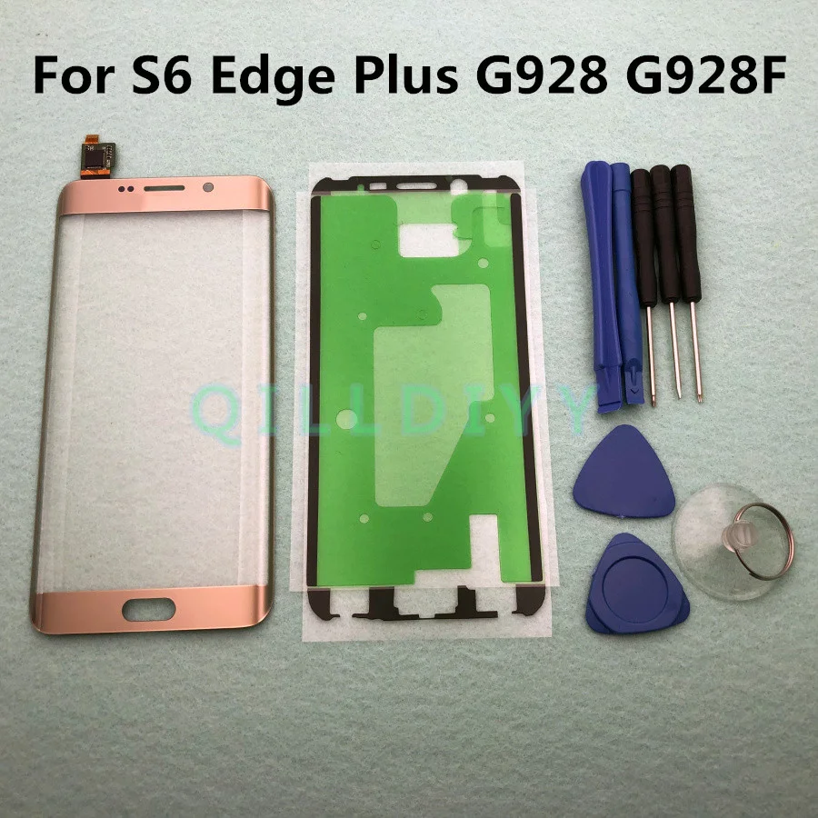 

S6+ TP For Samsung Galaxy S6 Edge Plus G928 G928F LCD Touch Screen Digitizer Panel Front Glass with flex cable + Tools