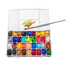 Многофункциональная водостойкая увлажняющая палитра, портативная герметичная цветная коробка, масляная краска для рисования, хранитель краски для художников, принадлежности