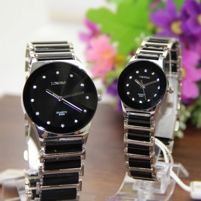 Top Quality women's exquisite commercial watches quartz clock White Black cerami Top Quality women's exquisite commercial watches quartz clock White Black cerami