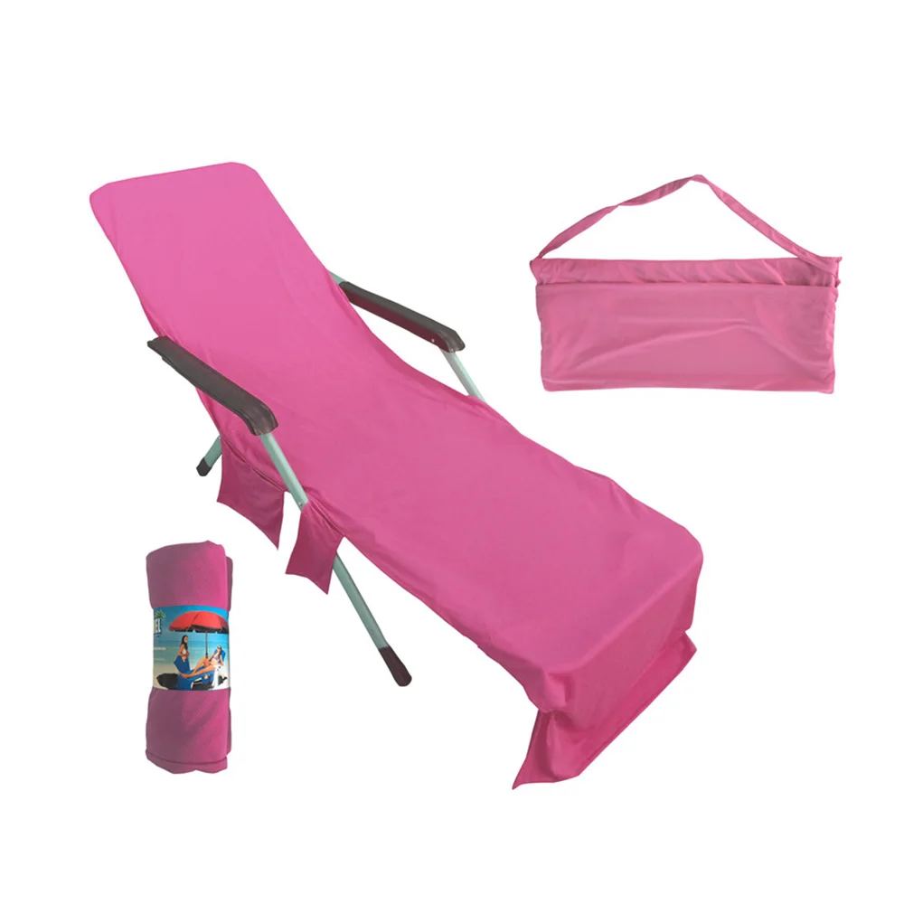 Стул для кемпинга рыбалки, Пляжное постельное кресло, полотенце с длинным ремешком для бассейна, спальные стулья, полотенце с карманом для солнечных инструментов