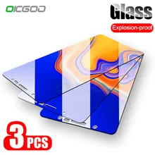 3 шт 9H закаленное стекло для samsung Galaxy J4 J6 Plus A7 A9 Защита экрана для samsung Galaxy J6 J4 A6 A8 Plus стеклянная пленка