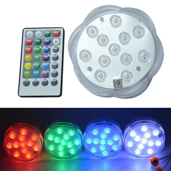 

Remote Control Night Light Waterproof Reusable Submersible Wedding Light Lamp With Remote Control Vases Decor LED Lighting