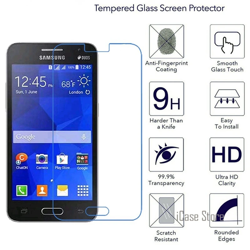Закаленное Стекло Премиум Экран протектор для samsung Galaxy S3 Duos S4 S5 S6 Grand Prime G531H J1Mini J3