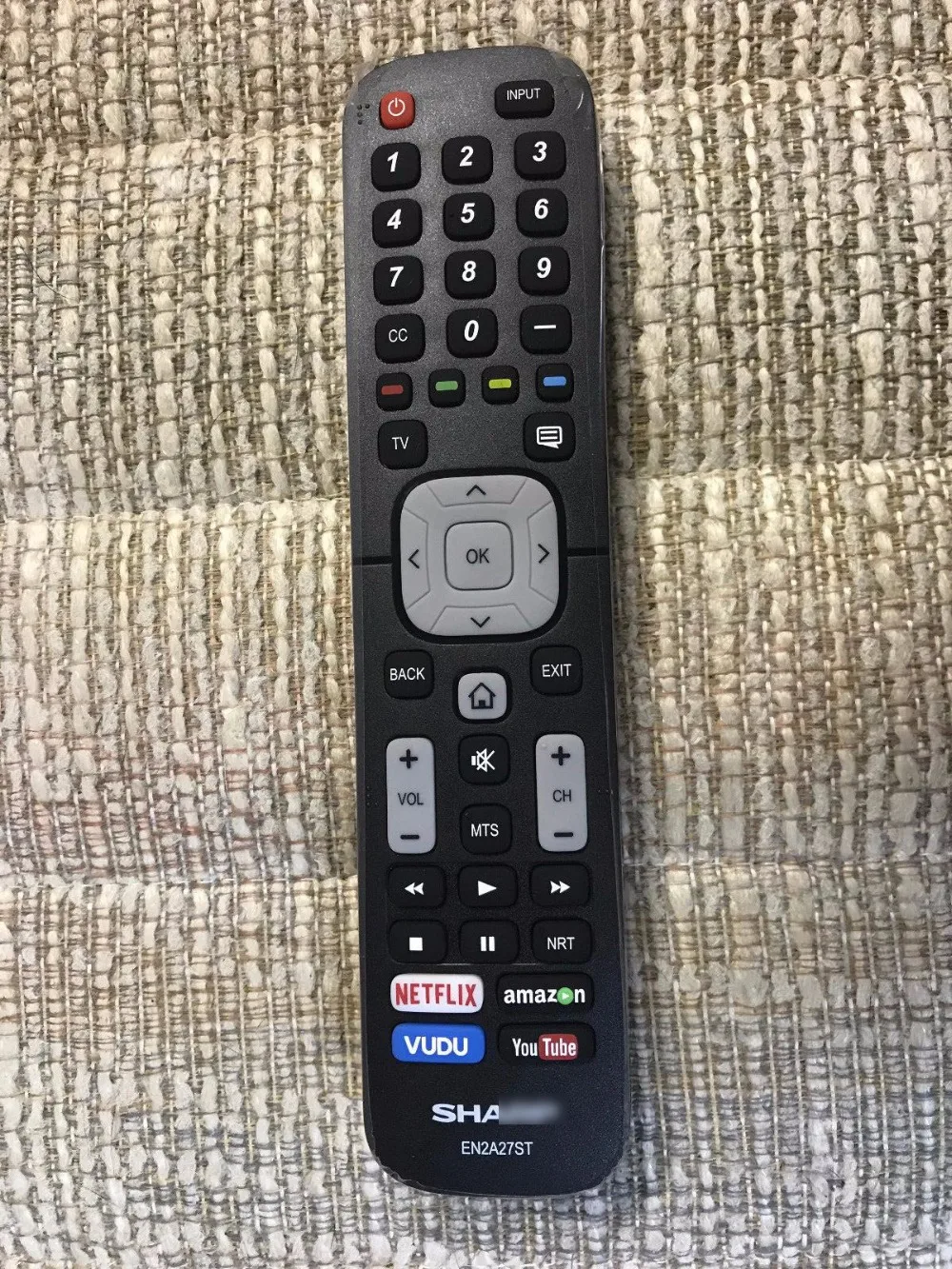 EN2A27STGenuineOriginalRemoteControlforSHARPSMARTHDR4KTVLC