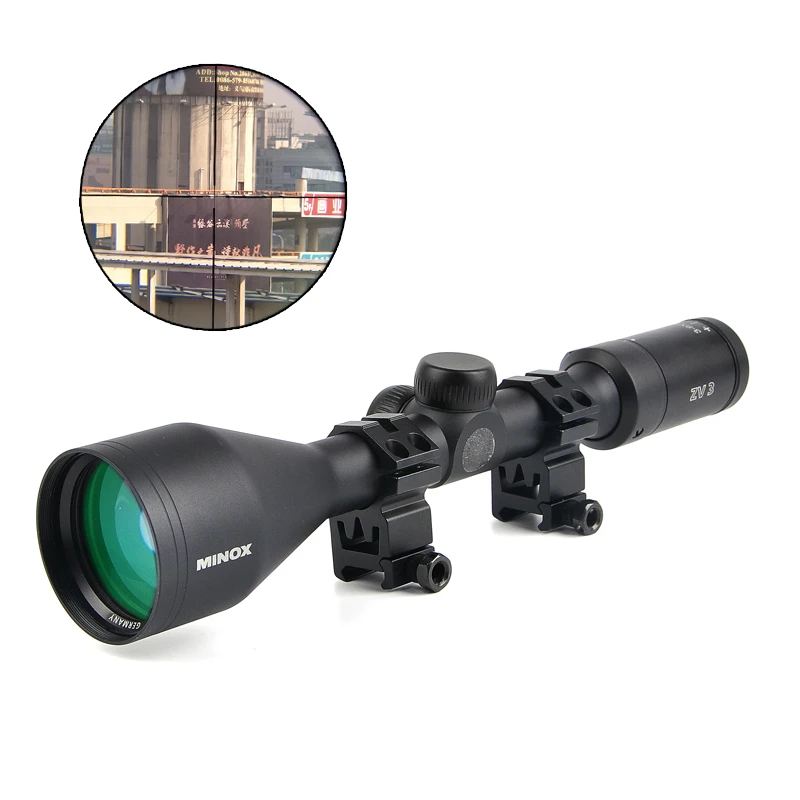 

Minox ZV 3 3-9X50 Tactical Scopes Riflescopes Long Eye Relief Rifle Scope Hunting Scopes For Airsoft Sniper Rifle