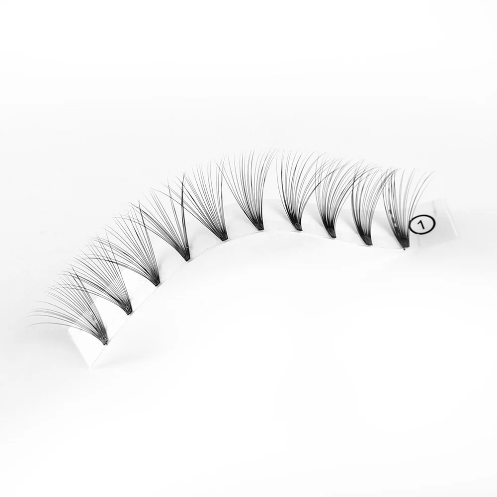 1Box 3D/5D/10D/20D Russia Premade Volume Fans Individual False Eyelashes C D Curl 8~17mm Length Quickly Graft Lashes Extension