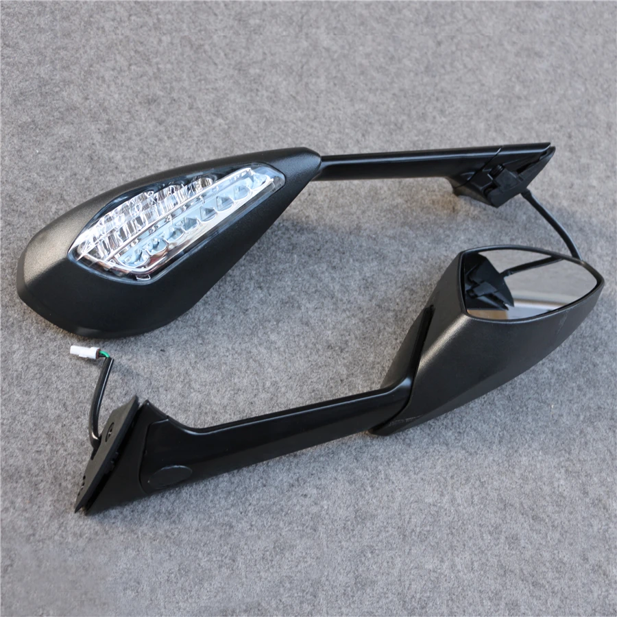 Turn Signal Light W/ Rear View Mirrors Fit For Ducati Panigale 899 2014 2015 New