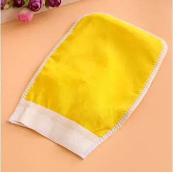 

Hot sell 200pcs Korea Hammam Scrub Mitt Magic Peeling Bath Glove Exfoliating Tan Removal Shower Bath Morocco Towel
