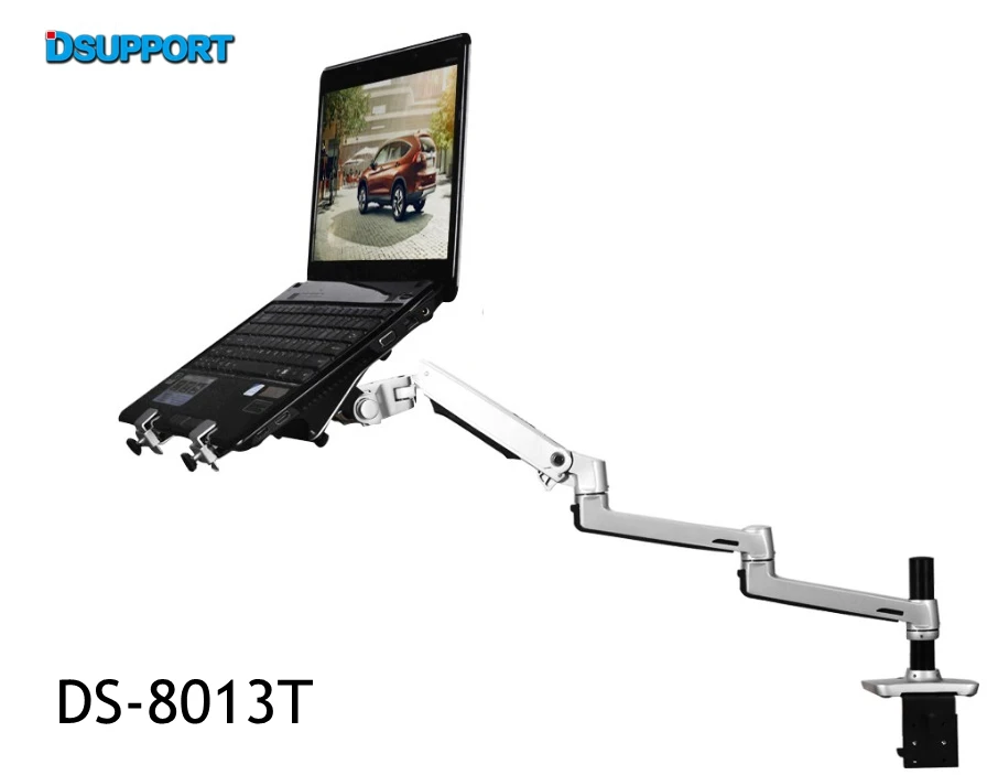 Aluminum Alloy Desktop Mount Ultra long Arm Dual-use Laptop Desk / Tablet Monitor Holder Mount Arm Full Motion Notebook Bracket Aluminum Alloy Desktop Mount Ultra long Arm Dual-use Laptop Desk / Tablet Monitor Holder Mount Arm Full Motion Notebook Bracket
