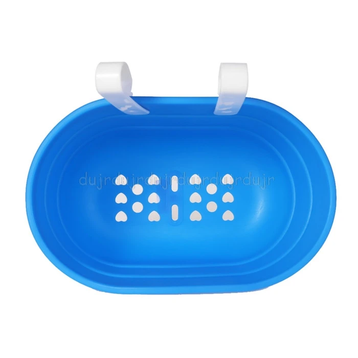 Top Bicycle Basket Children Bike Front Handlebar Carrier Scooter Saddlebag Plastic N20 dropship 4