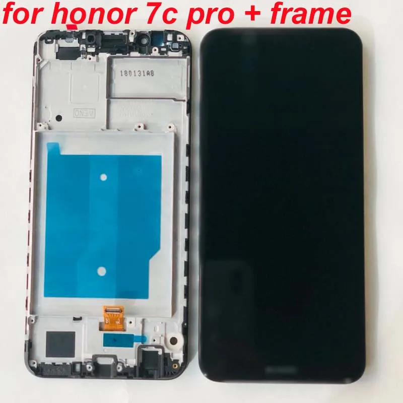ЖК дисплей и дигитайзер сенсорного экрана в сборе для Huawei Honor 7C/honor 7c pro с рамкой