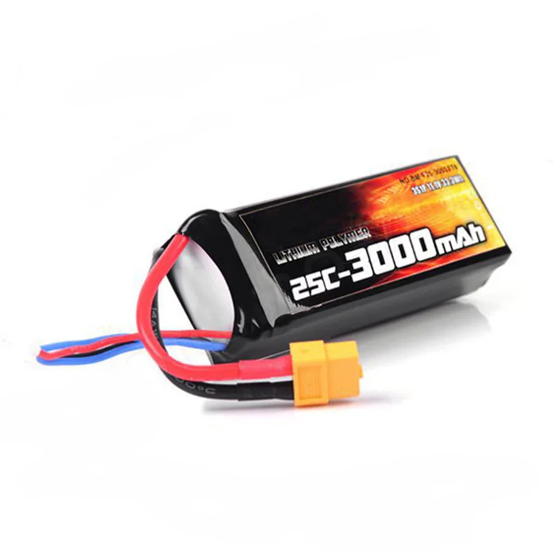 High Quality 3S 25C 3000mAh 11.1V 102 X 34 X 28mm Size Battery For DJI PHANTOM CX 20 Quanum Nova