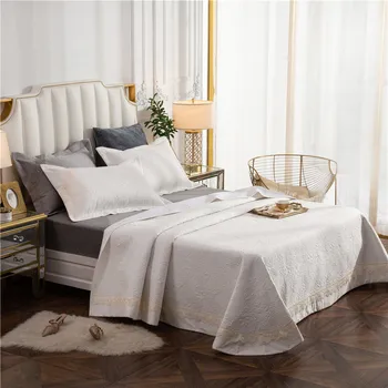 

1 Pc bedspread +2pcs Pillowcases bedding set All cotton bed Cover thickening Bedding Bedspreads sheet Bed For adults