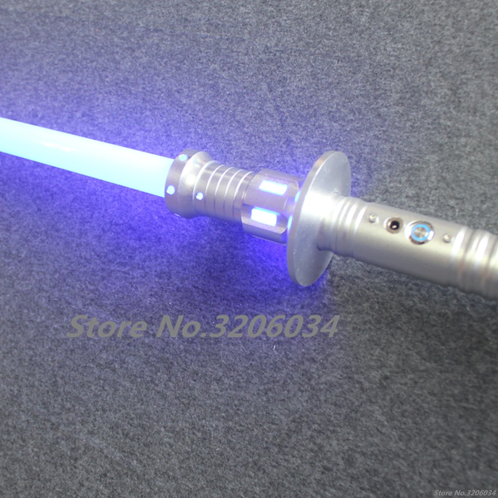 Lightsaber Children's Toy War Light Sword Metal Gift Collection Laser Sword Sound Emitting Light Boy Cosplay Toys  (9)