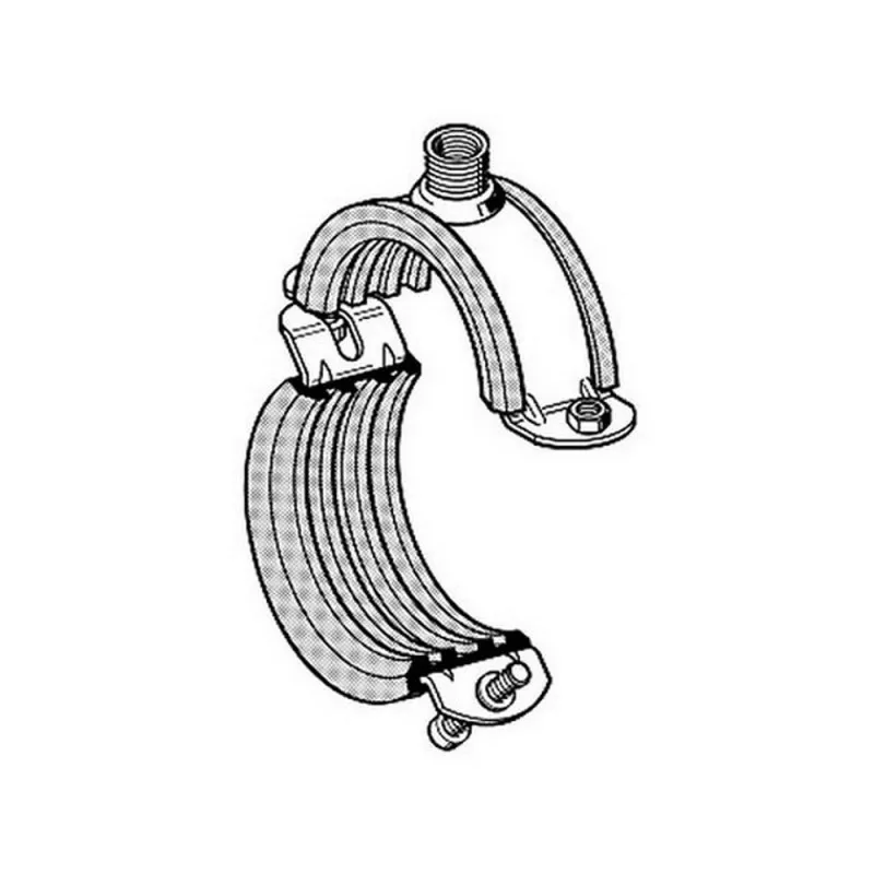 SIKLA 108186 tieback Stabil D 3G с звукоизоляцией из силикона 79 85|Гайки| |