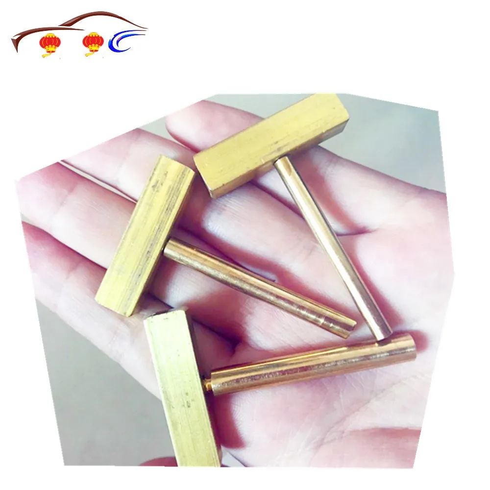 

Hot Iron Welding Copper T Tip Shape Heater with Press Rubber Car Pixel Ribbon Flat Cable Repair LCD Display 30W 40W 60W