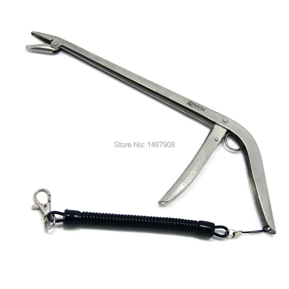 SAMS FISHING 11" Stainless Steel Fishing Hook Remover Fish Clip Gun