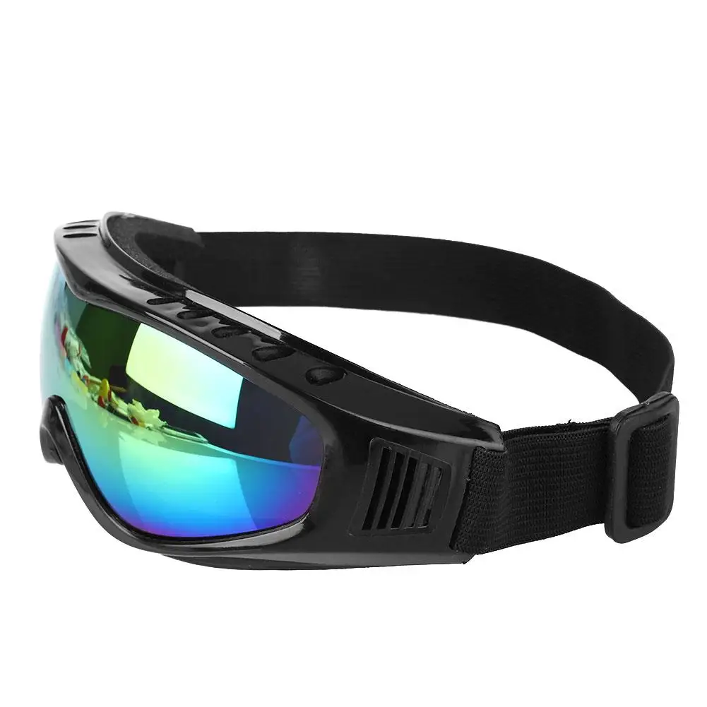 

Ski Goggles Eyewear PC Lens Anti-UV Windproof Anti-fog Sand Protective Winter