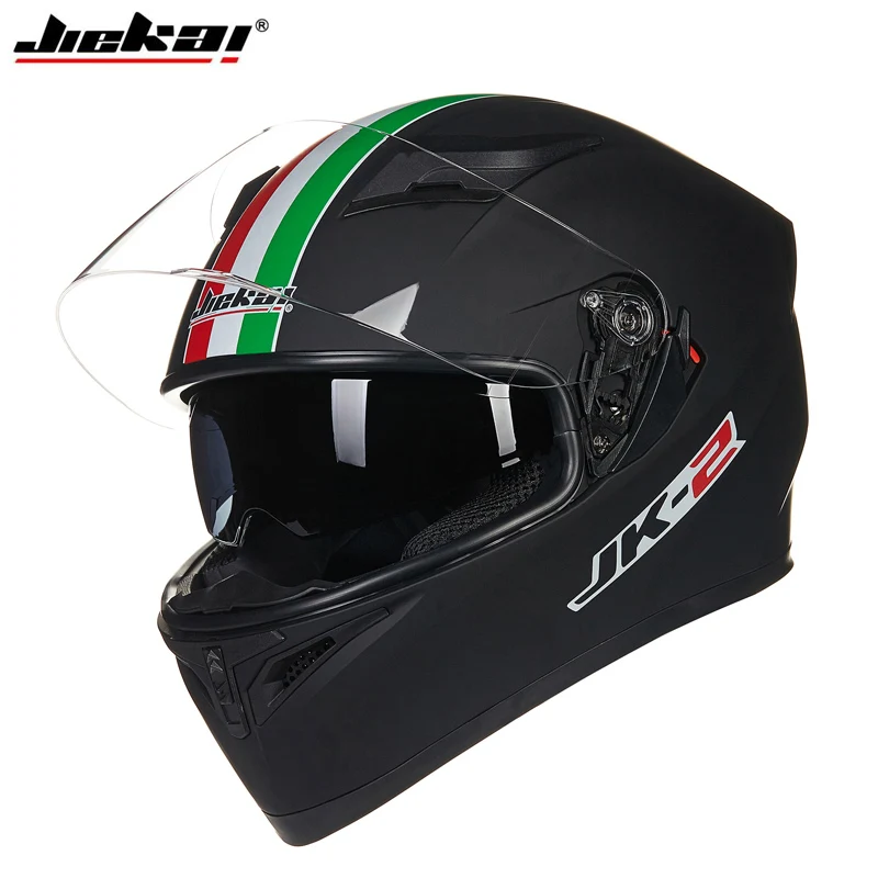 Мотоцикл Jiekai шлем Casco Moto Cascos Para Moto Capacetes De Motociclista откидной шлем Capacete Moto шлем мотоциклетный - Цвет: 3