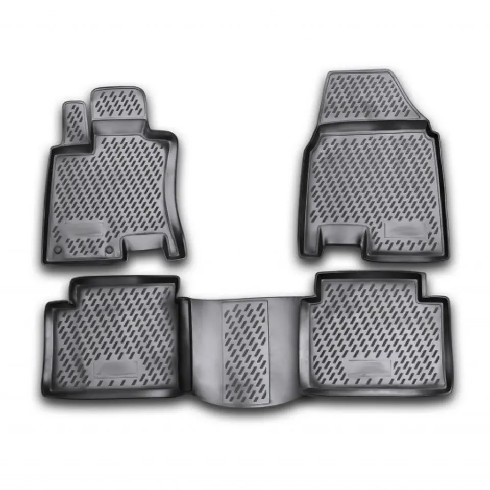 Для Nissan Qashqai+2 2007-2013 коврики в салон 4 шт./компл. полиуретан Element CARNIS00023 | Автомобили и