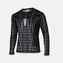 Hot!In 2016, the high quality of captain America, iron man miracles superhero spider-man 3 d jersey T-shirt + free shipping