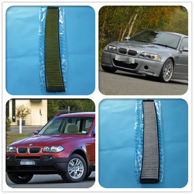 Высококачественный воздушный фильтр для салона BMW X3 E83 2004 2012 E46 1998 2006 OEM: 6431 9071 934