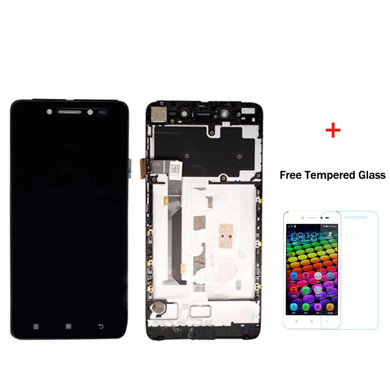 

100% Original For Lenovo S90 LCD Display Touch Screen Digitizer Assembly With Frame S90-T S90-U S90-A Free shipping
