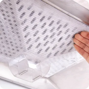 

12 Pcs/Set Kitchen Cooking Oil Filter Film Non-woven Fabric Anti-oil Range Hood Filter Suction Paper MJJ88