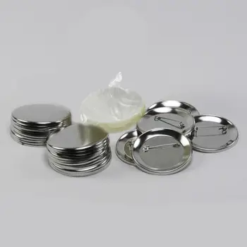 

sales metal back pin button 75mm(3") pin badge metarail 500pcs metal badge pin