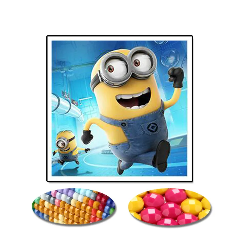 

Diamond Picture Living Room Bedroom Diamond Cross Stitch Cartoon Cartoon Children 5D Diy Stickers Drill Custom Photo
