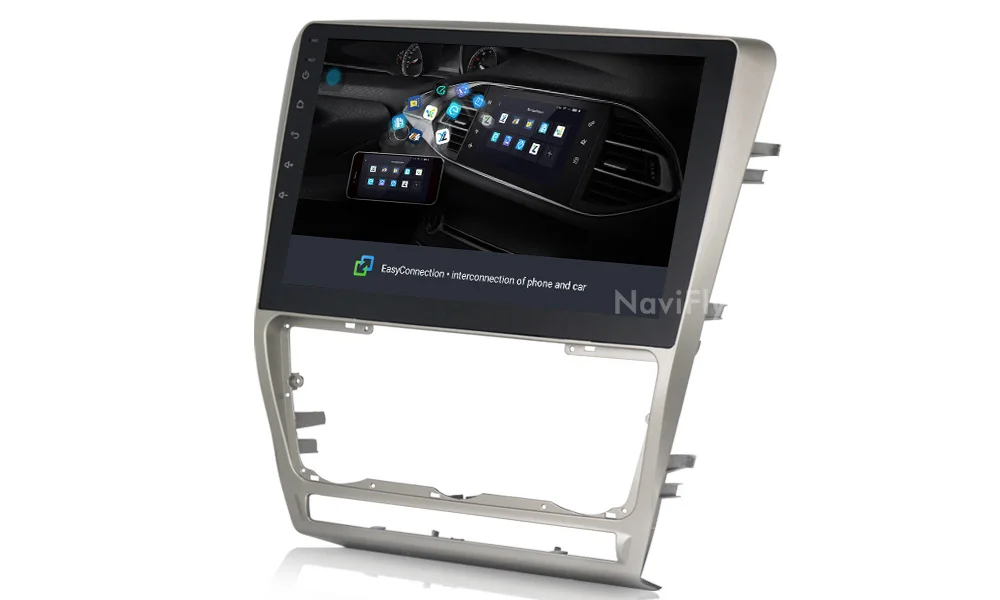 Best NaviFly Android8.1 Russian menu Car radio FM cassette for SKODA Octavia 2 2011-2013 A5 free shipping GPS BT 4g WIFI 17