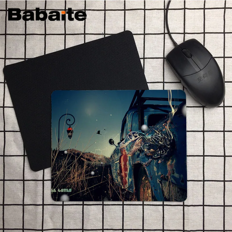 High Quality Customized Mouse Pad Abstract Cars in Wild Vintage Full