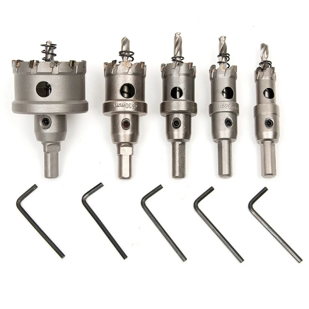 1PC 25mm 65mm Hole Saw Cutter Tooth Kit TCT Metal Drill Bit Steel