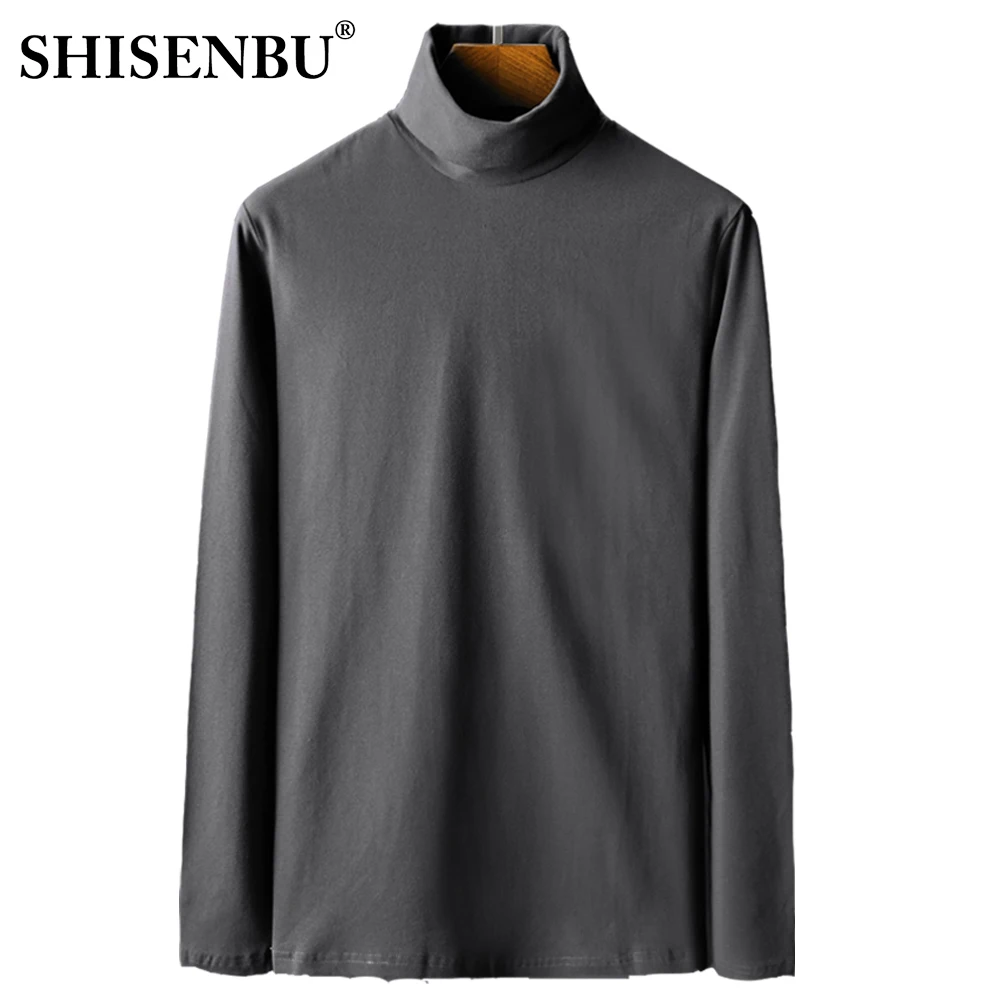 95% Cotton Undershirts Long Sleeve bodysuit Fitness warm Inner Undershirts close-fitting Relax Stretch men clothes oversize 4xl (1)