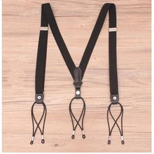 Британский стиль джентльмен Ретро ремешок клип взрослых мужчин Нескользящие брюки ремень Мужская Эластичный Пояс для чулок
