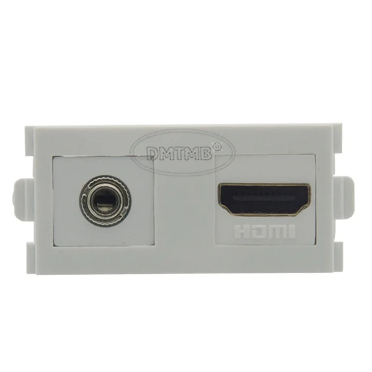 HDMI 3 5 мм аудио комбинированная мультимедийный коннектор настенная плита|wall plate|wall