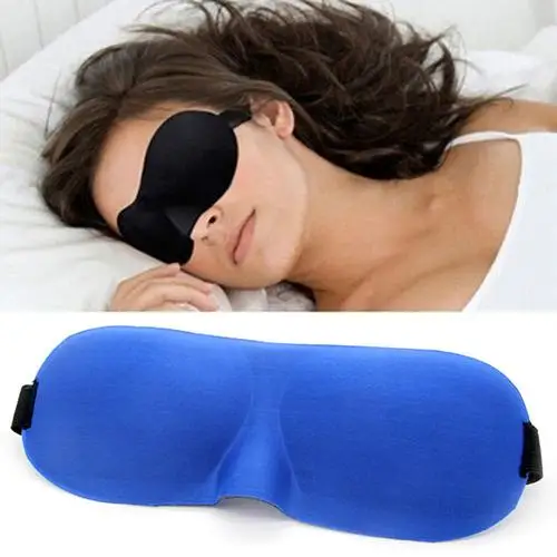 

Home Travel 3D Sleep Sleeping Soft Solid Color Eye Mask Cover Light Eyeshade Blindfold Healthy