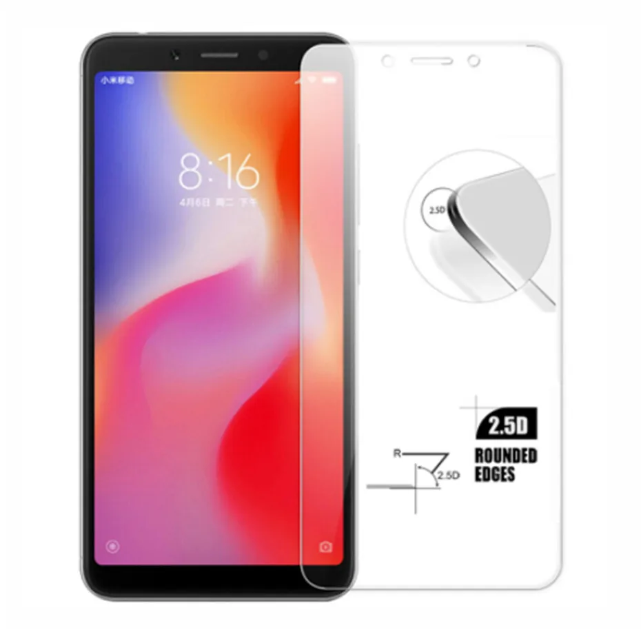 2 шт. Защита экрана для xiaomi redmi 6 6A Note 7 закаленное стекло на xiomi redmi 5 4A 5A 6A 4x Note 5 6 профессиональная защитная пленка