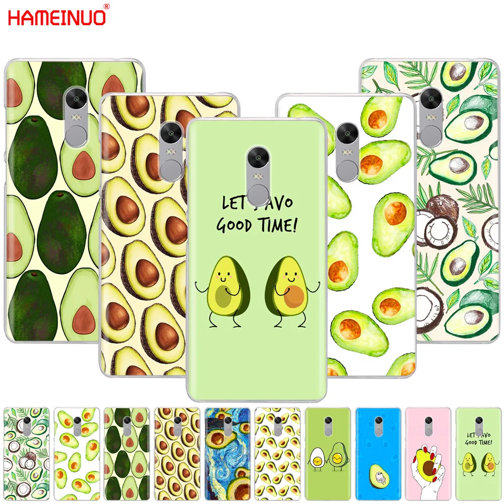

HAMEINUO Cute Avocado Food Cover phone Case for Xiaomi redmi 5 4 1 1s 2 3 3s pro PLUS redmi note 4 4X 4A 5A